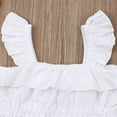 thumbnail image 4 of Petites Filles Hauts Sans Manches à Rayures Shorts Larges avec Nœud 1-6 Ans, 4 of 6