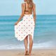 thumbnail image 5 of Mujeres Playa Tapas Sarong con Correa Ajustable, Tela Drapeada Transparente para Piscina Y Resort Desgaste, 5 of 9