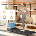 thumbnail image 5 of Walking Pad-Under Desk Treadmill for Home&Office,Patbrela Portable Walking Treadmill 2.5HP,3 in 1 Walking Pad for Walking Jogging Machine with 300 lbs Weight Capacity Remote Control LED Display, 5 of 10