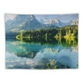 thumbnail image 5 of PRATYUS  Lake Mountain Scenery Tapestry Wall Hanging, Nature Forest Plant Trees Pictures Art Wall Tapestries Blanket for Bedroom Living Room Dorm Decor Painting, 5 of 6