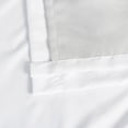 thumbnail image 5 of EvJk White Blackout Window Curtain 54" x 84", 2 Panels Curtains with Handmade Ruffles, 5 of 5