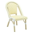 thumbnail image 5 of Hjem Metal 3pc Outdoor Patio Kids Chair and Table Set, Yellow for Two, 5 of 8