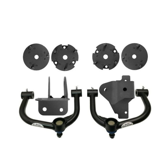 Tuff Country Lift Kit Suspension 22505 2 Inch Front Lift; 2 Inch Rear Lift; Black Components