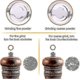thumbnail image 4 of set of 2 wooden salt and pepper grinders adjustable, 4 of 4