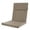 Coffee, variant on High Back Outdoor Dining Chair Cushion Set of 1, Fade Resistant Polyester Fabric Patio Chair Pad, 42 x 17 x 1.9 Inch Outdoor Cushion for Dining Chair, Waterproof Seat Cushion for Patio Furniture
