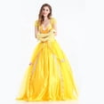 thumbnail image 4 of Women's Classic Belle Princess Halloween Costume with Sleeve, 4 of 5