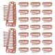 thumbnail image 5 of 30 pinzas de metal para pelucas, pinzas para extensiones de cabello, pinzas pequeñas para fijar el cabello., 5 of 6