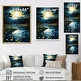 thumbnail image 4 of Designart "Yellow River Riversong painting" Landscape & Nature Floater Framed Canvas Art Print, 4 of 7