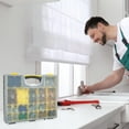 thumbnail image 6 of Stalwart Tool Box Organizer and Storage Set for Small Parts and Hardware, 6 of 6