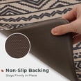 thumbnail image 4 of Anti Fatigue Kitchen Mats for Floor 2 Piece Set, Waterproof & Non-Skid Boho Kitchen Rugs, Cushioned Kitchen Mat for Standing Washable Comfort Desk Kitchen Runners, 17x30+17x47, 4 of 5