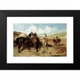 thumbnail image 2 of John Frederick Herring Snr. 18x13 Black Modern Framed Museum Art Print Titled - Autumn (1846), 2 of 5