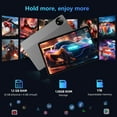 thumbnail image 4 of 2025 Latest 11-inch Android 15 Tablet, 12GB RAM, 128GB ROM, HD Display, Octa-Core Processor, Dual Cameras, Stereo Speakers, 5GWIFI, 4 of 6