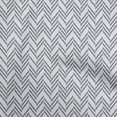 thumbnail image 1 of oneOone Cotton Jersey Gray Fabric Geometric Dress Material Fabric Print Fabric By The Yard 58 Inch Wide, 1 of 4