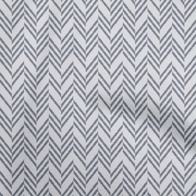 oneOone Rayon Gray Fabric Geometric Sewing Craft Projects Fabric Prints By Yard 56 Inch Wide