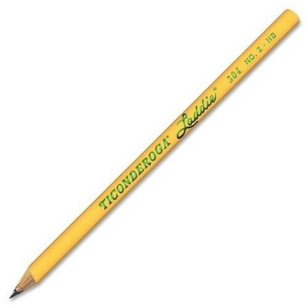 Ticonderoga Laddie Pencil #2 Lead - Yellow Barrel - 12 / Dozen