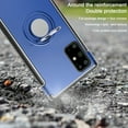 thumbnail image 6 of For Galaxy S20 Ultra Case with Ring Holder Dual Layer Shockproof Protective Case Cover Built in Ring Stand 360 Degree Rotating for Samsung Galaxy S20 Ultra 6.9 inch(Blue), 6 of 8