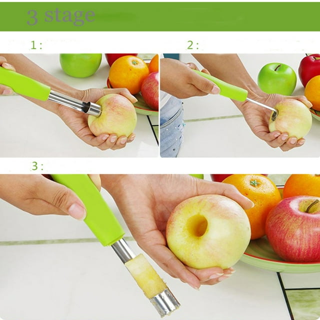 Stainless Steel Jujube Pear Core Separator jujube seed remover; Puller Cherry Core Remover Home Kitchen Gadgets