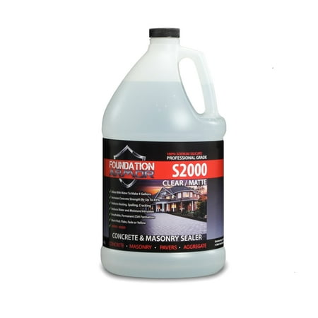 1 Gallon Armor S2000 Concentrated Sodium Silicate Concrete Densifier Sealer and Surface Hardener (Makes 4