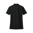 thumbnail image 6 of Gildan Women's Softstyle Pique Polo, Short Sleeve Cotton Shirt, Semi-Fitted, Black, Pack 1, S-2XL, 6 of 6