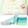 thumbnail image 4 of Candy Color Washi Tape,6pcs Adhesive Washi Tape Paper Tape Washi Tape Extended Durability, 4 of 5