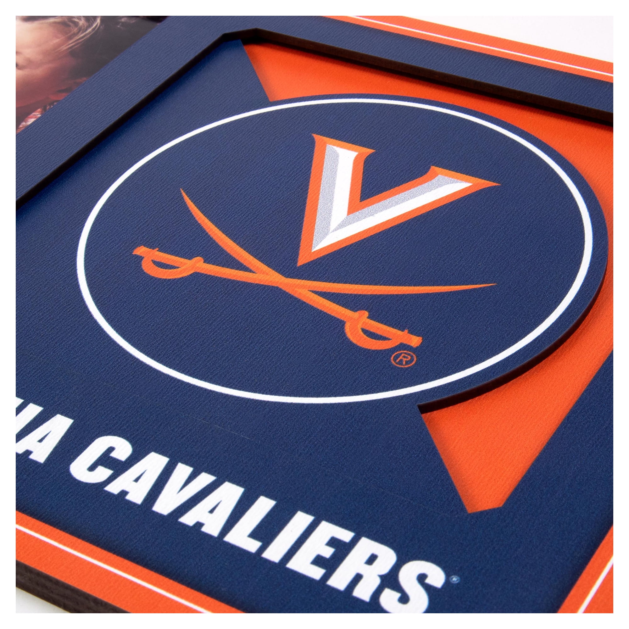 IDNA Virginia Cavaliers 3D Logo Series Picture Frame