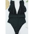 thumbnail image 6 of Women's Ruffle One-Piece Deep V Neck Swimwear Sexy Swimsuit, 6 of 6