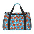 thumbnail image 1 of Fotbe Cartoon Watermelon Bolsa de Viaje con Estampado, Bolsa de Fin de Semana para Mujer con Compartimento para Zapatos, Bolsa de Gimnasio con Bolsillo Húmedo, 1 of 7