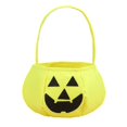 thumbnail image 2 of Halloween Pumpkin Candy Bag for Kids, Reusable Non-Woven Trick or Treat Bucket, Pumpkin Face Treat Snack Holder Basket with Handle for Halloween Party Favors, 2 of 8