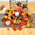thumbnail image 3 of 172pcs Thanksgiving Artificial Pumpkins Decoration Set,halloween Mini Fake, 3 of 5