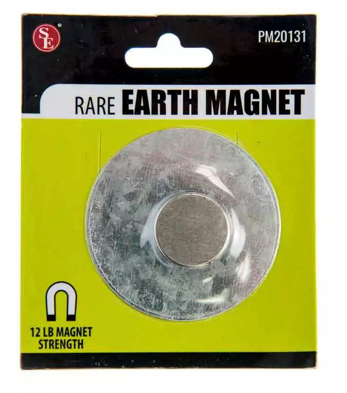 New 12Lb Rare Earth Magnet Round Capacity Neodymium Dia 3/4" #Pm20131