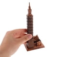 thumbnail image 5 of LOLIPPYY Dark Brown Alloy Architectural Model Building Ornament Landscape Accessories for Home Decor, 1 Set, 5 of 8