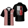 thumbnail image 5 of Camisa hawaiana con estampado 3D de bolos deportivos para hombre, camisas de playa de verano geniales, blusas de manga corta con solapa de gran tamaño, blusa con botones, 5 of 5