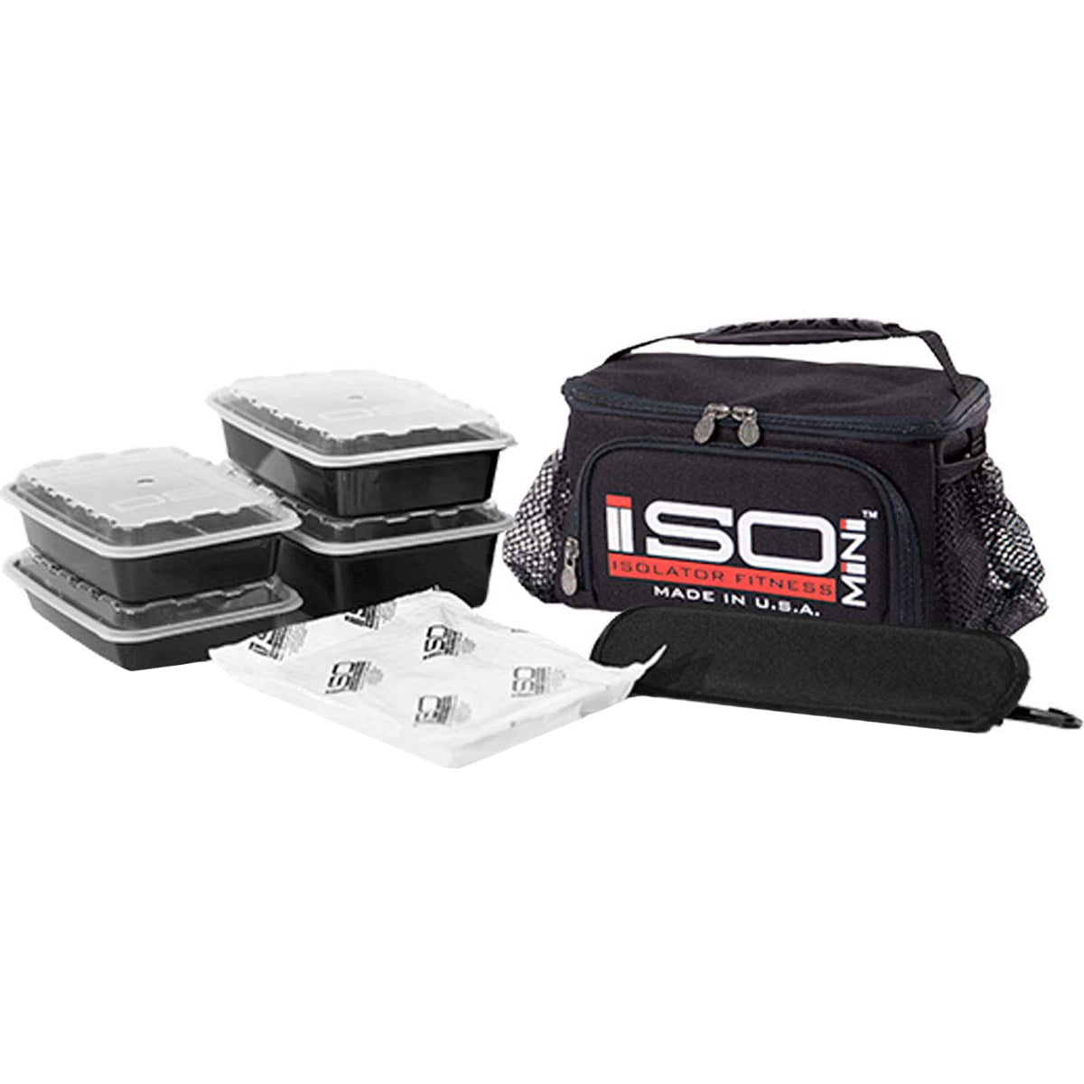 Isolator Fitness 3 Meal ISOBAG Meal Prep Management Bag 