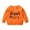 Orange, variant on Generic Halloweens Outfit Toddler Baby Boys Girls Halloween Long Sleeve Crewneck Letter Printing Pullover T Shirt Sweatshirt Tops Winter Clothes(18-24 Months,Black)