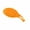 Orange, variant on Haful Green Kitchen Silicone Spoon Rackflexible Almond Shaped Silicone Spoon Rest Multipurpose Kitchen Silicone Spoon Rest Colorful Heat Dishwasher Silicone Spoon Rest Bbq Brush Rest