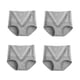 thumbnail image 2 of Qarigey Ropa interior de mujer, lencería moldeadora de cuerpo, calzoncillos elásticos sin rastro, bragas sexis, calzoncillos transpirables de Ropa interior Gris XXXL, 2 of 6