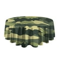 thumbnail image 5 of Camouflage Round Tablecloth 70x70in(178x178cm) – Waterproof Polyester Table Cover with Full Print Design, Wrinkle Resistant & Washable for Kitchen Dining Party Decor, 5 of 6