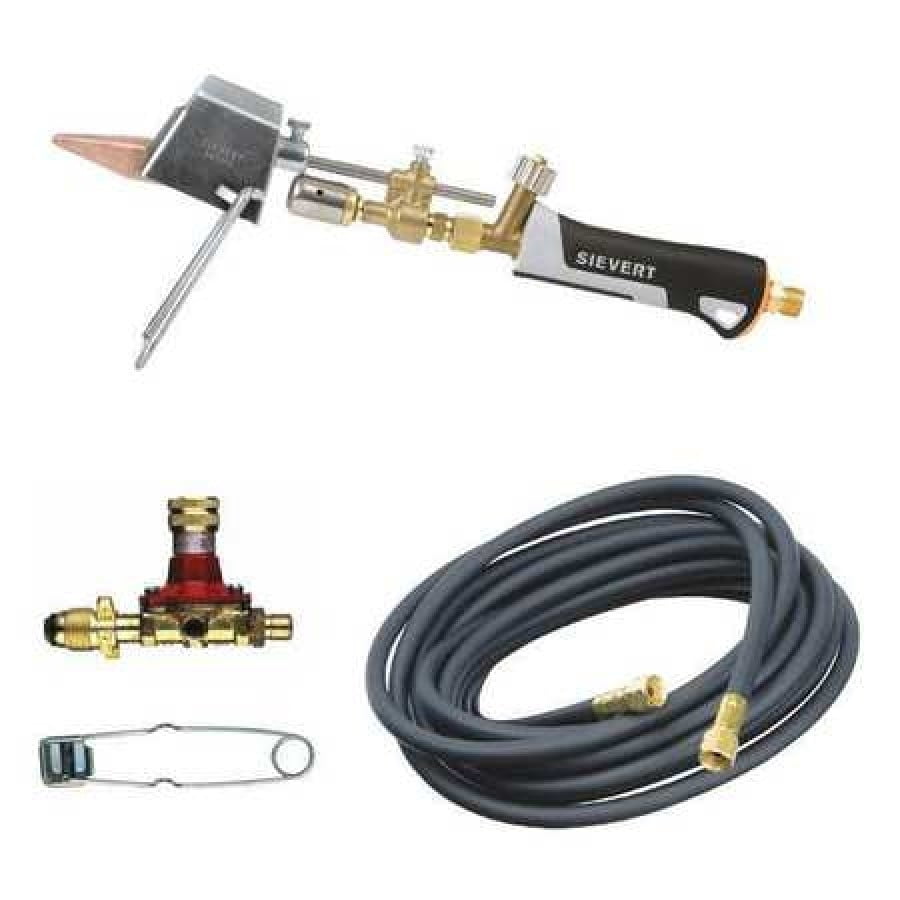 SIEVERT ESK210 Soldering Iron Kit,For Soldering,4" L