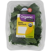 Marketside Organic Baby Spinach Salad, 5 oz