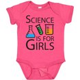 thumbnail image 3 of Inktastic Science is for Girls Girls Baby Bodysuit, 3 of 5