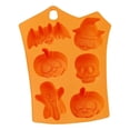 thumbnail image 2 of Wosthever Joan's Kitchen Halloween temática Fondant molde pastel gelatina Chocolate bandeja para hornear Fondant molde de silicona herramienta para Herramientas y accesorios para hornear Wosthever HA000028-00B, 2 of 6