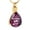 G/Purple, variant on My Mother My Friend - Crystal Teardrop Cremation Jewelry for Ashes Urn Necklace Lockets for Human Ashes Pendent for Ashes and Chain Pet Ashes Holder
