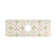 thumbnail image 7 of Yayeee Faucet Mat for Kitchen Sink 14.7" Diatomite Long Splash Guard Pad, Pastel Pink Geometric, 7 of 7