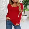Beshee Spring Tops for Women 2025 Women's Casual Soft Top Shirt Solid