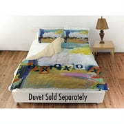 Thumbprintz Besame Mucho 2 Standard Sham, 30" x 22"