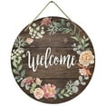 thumbnail image 1 of Creative Wooden Handicrafts Door Signs Circular Signs Creative Decorative Signs Home Pendants,1*Wooden Sign Clearance, 1 of 6