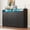 8 Drawers Black, variant on 9 Drawer Dresser for Bedroom, 63" Large Long Wood dresser with Power Outlet, LED Light and Deep Big Drawers, Modern Minimalist Black Dresser Wide Chest of Drawers for Bedroom, Living Room