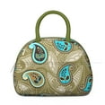 thumbnail image 2 of Vintage Paisley Lunch Box - Retro 70s Inspired Pattern, Leakproof Insulated Cooler for Music Festival Essentials (Classic Bohemian Style), 2 of 4