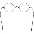 thumbnail image 4 of Agstum Retro Round Titanium Optical Eyeglasses Frame Wire Rim Cable Temples No Nose Pads, 4 of 6