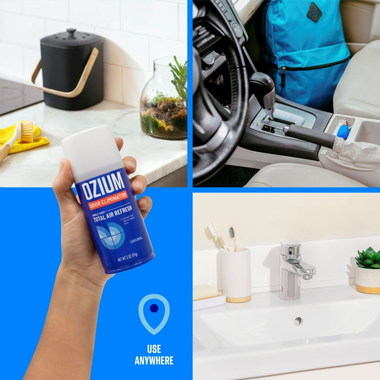 OZIUM Auto Air Freshener Single-Shot Car Fogger, Original Scent, 1 